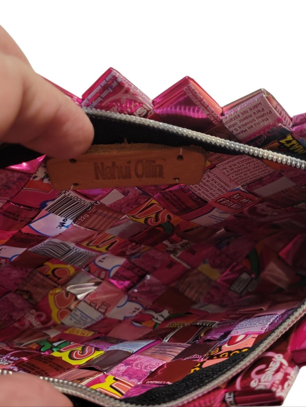 Nahui Ollin Eco-Friendly Wristlet/Crossbody Bag - Picture 7 of 11